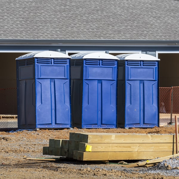 are there any additional fees associated with portable restroom delivery and pickup in Forkland